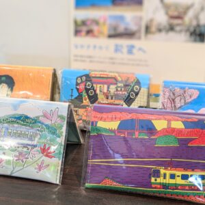 のと鉄道アート カードケース
